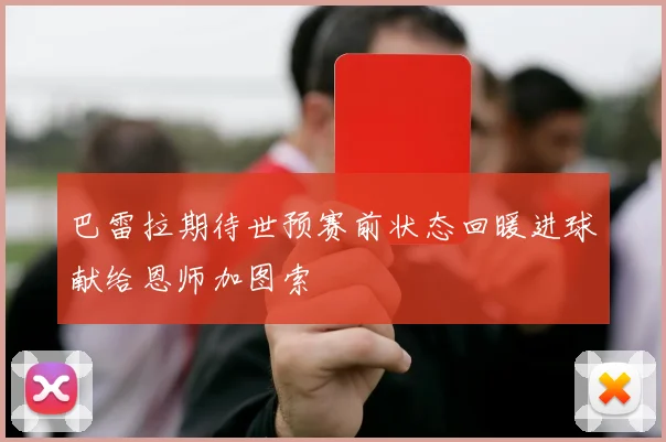 巴雷拉期待世预赛前状态回暖进球献给恩师加图索